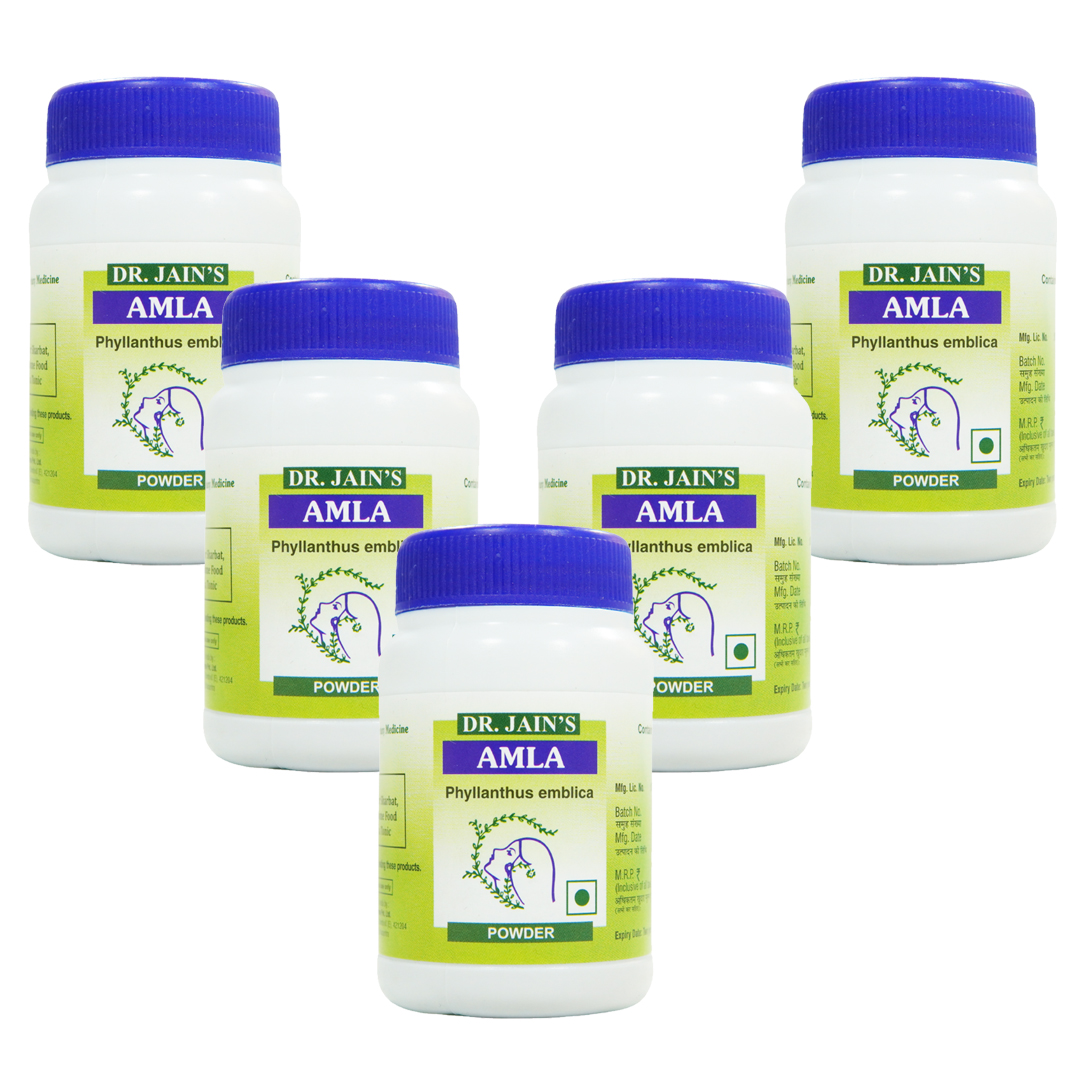 Amla Ayurvedic Powder 45g pack of 5