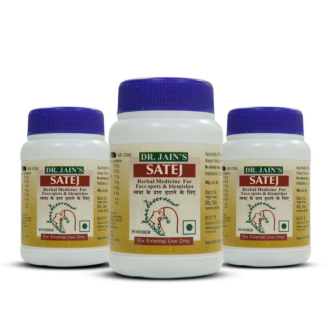 Satej Ayurvedic Powder 50g pack of 3