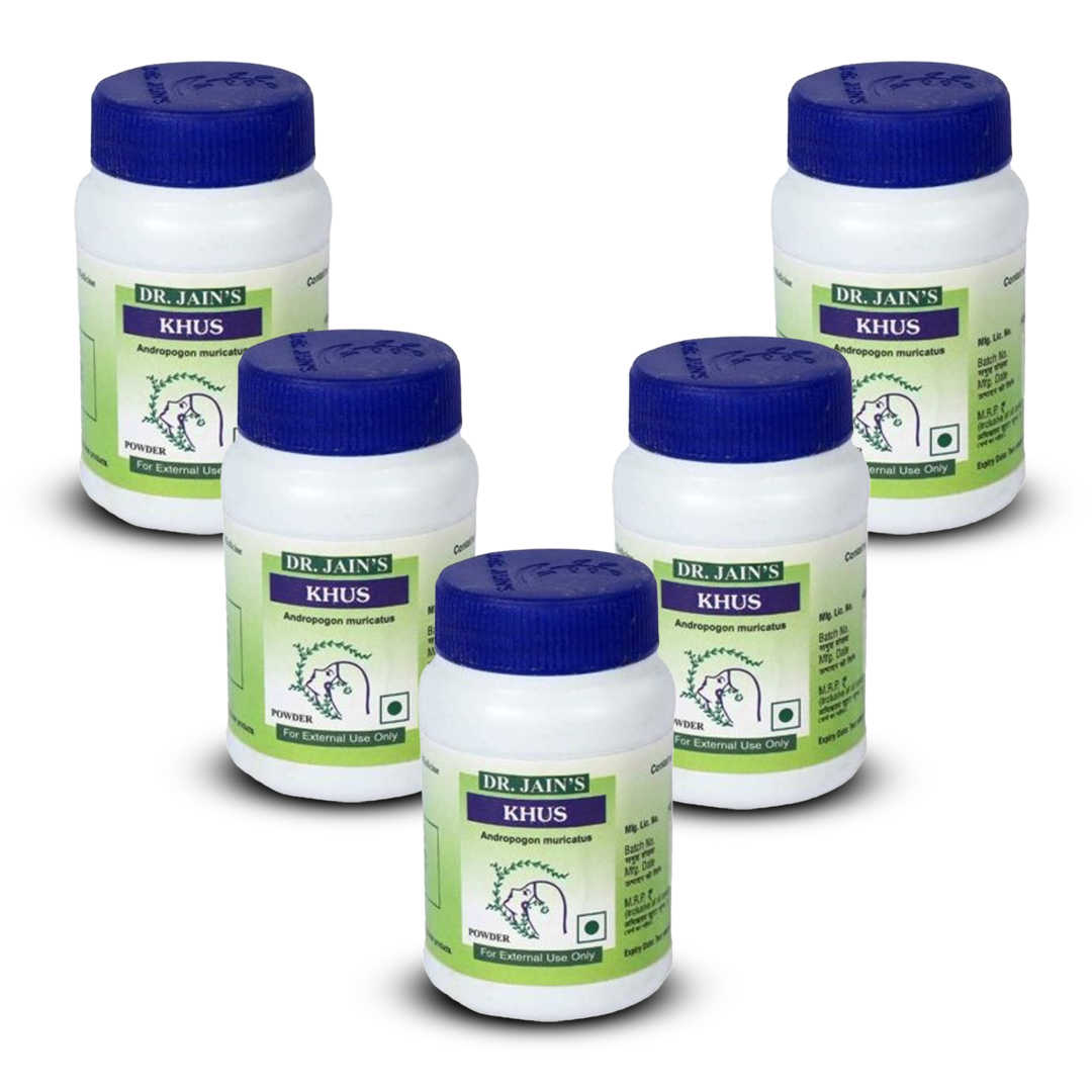 Khus Ayurvedic Powder 45g pack of 5