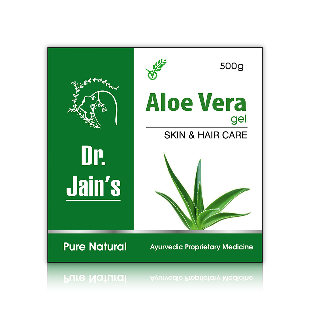 Aloe Vera Gel | Multi-purpose Use for Face, Body and Hair| Rich Moisturizer| Treats Acne & Scars| Glowing Skin| 100% Natural & Fresh -500g