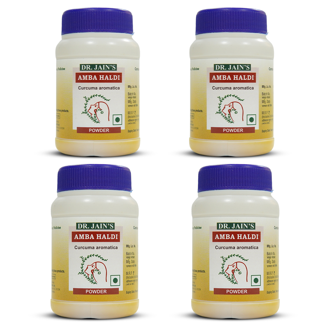 Amba Haldi Ayurvedic Powder 45g pack of 4