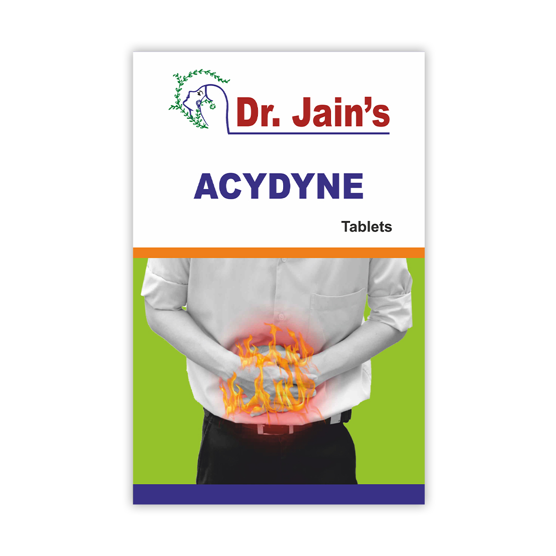 Acydyne Ayurvedic Tablets, Relieves Acidity And Gastiritis, (60 Tab) Pack of 2