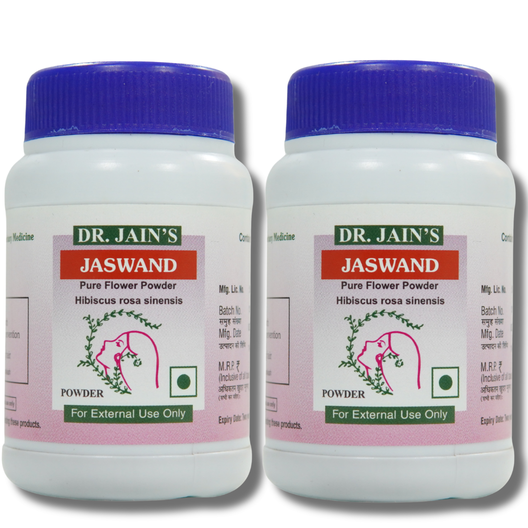Jaswand Powder, Hibiscus Flower, Adds Volume & Shine To Hair, Gives Healthy Skin, 45g Each pack of 2