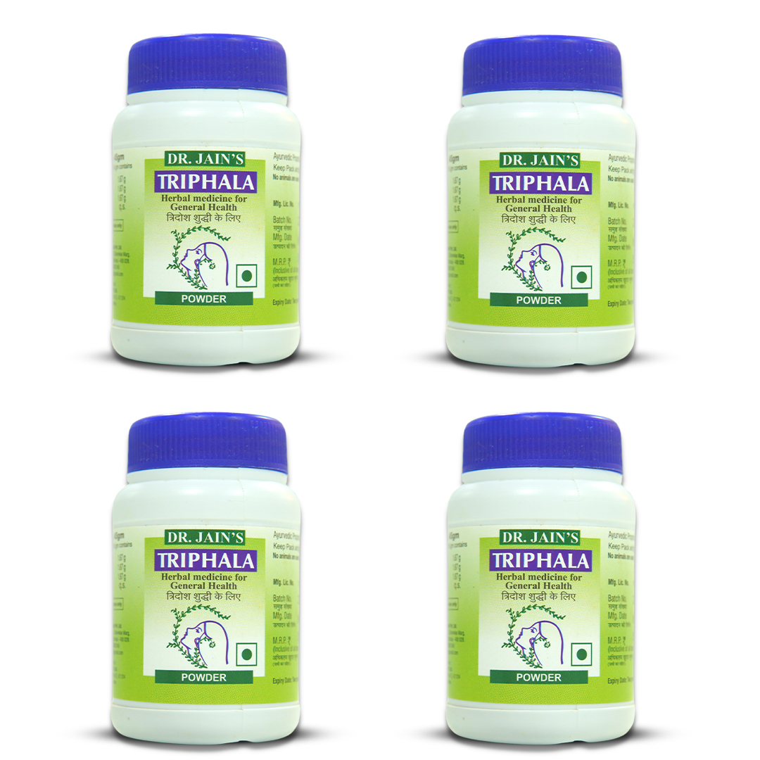 TRIPHLA Ayurvedic Powder 45g pack of 4