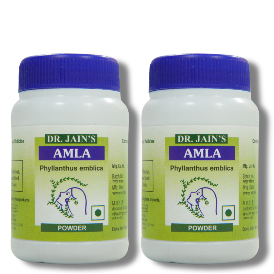 Amla Powder, For Hair Growth, Edible & Organic, Boosts Immunity, 45g Each Pack of 2
