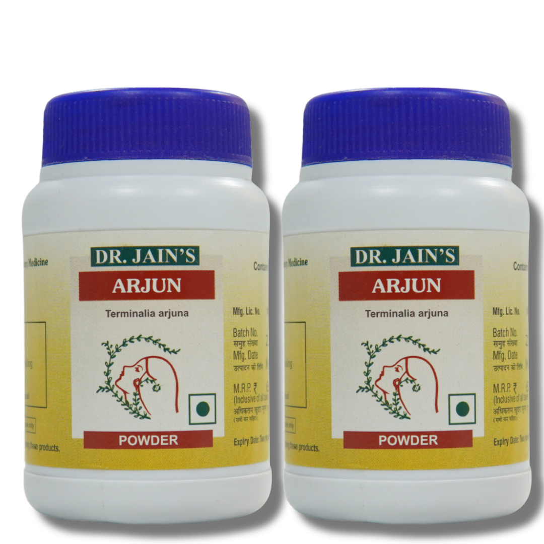 Arjun Powder, Good For The Heart, Natural Remedy For Diabetes, Pure & Organic, 45g Each pack of 2