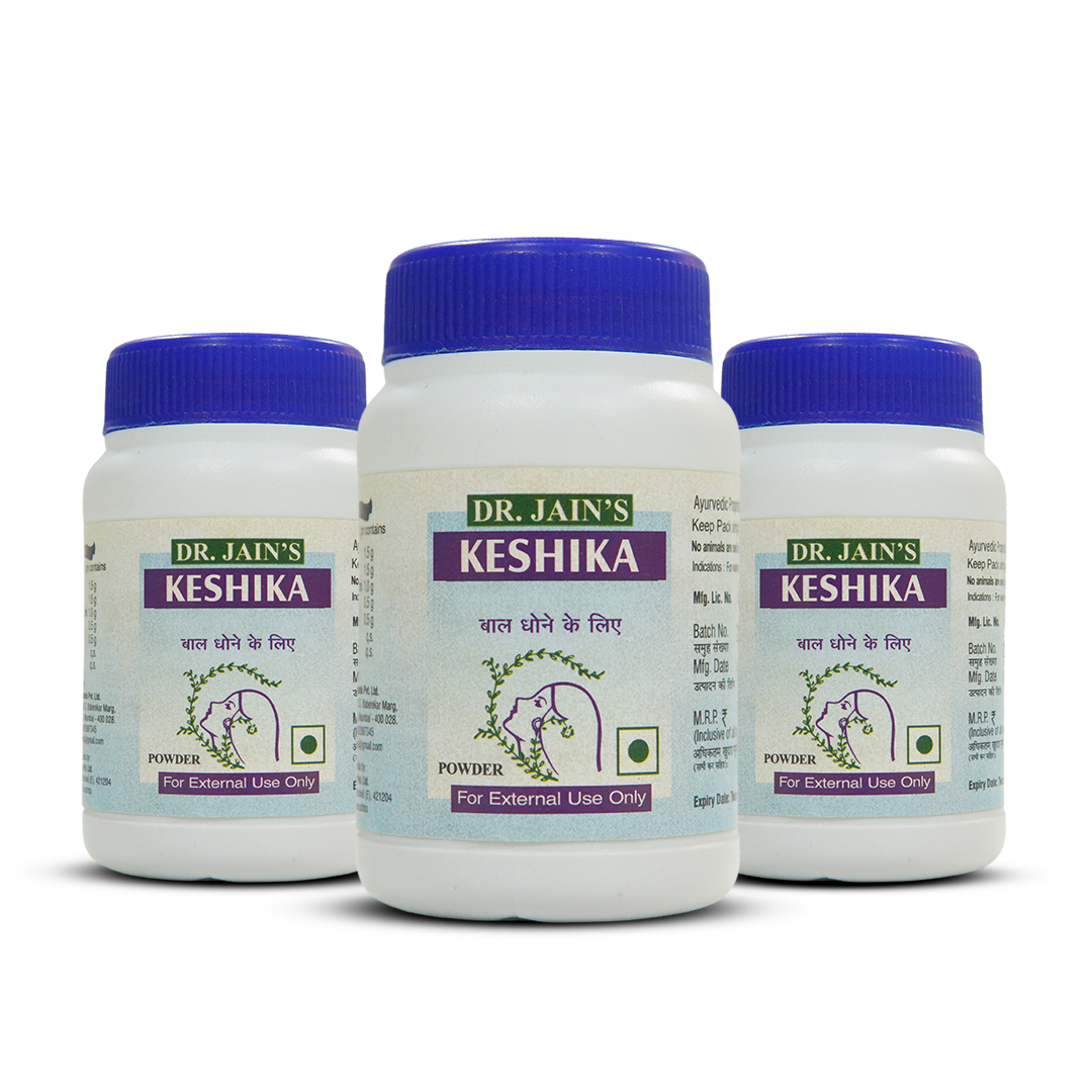 Keshika Ayurvedic Powder  45g pack of 3