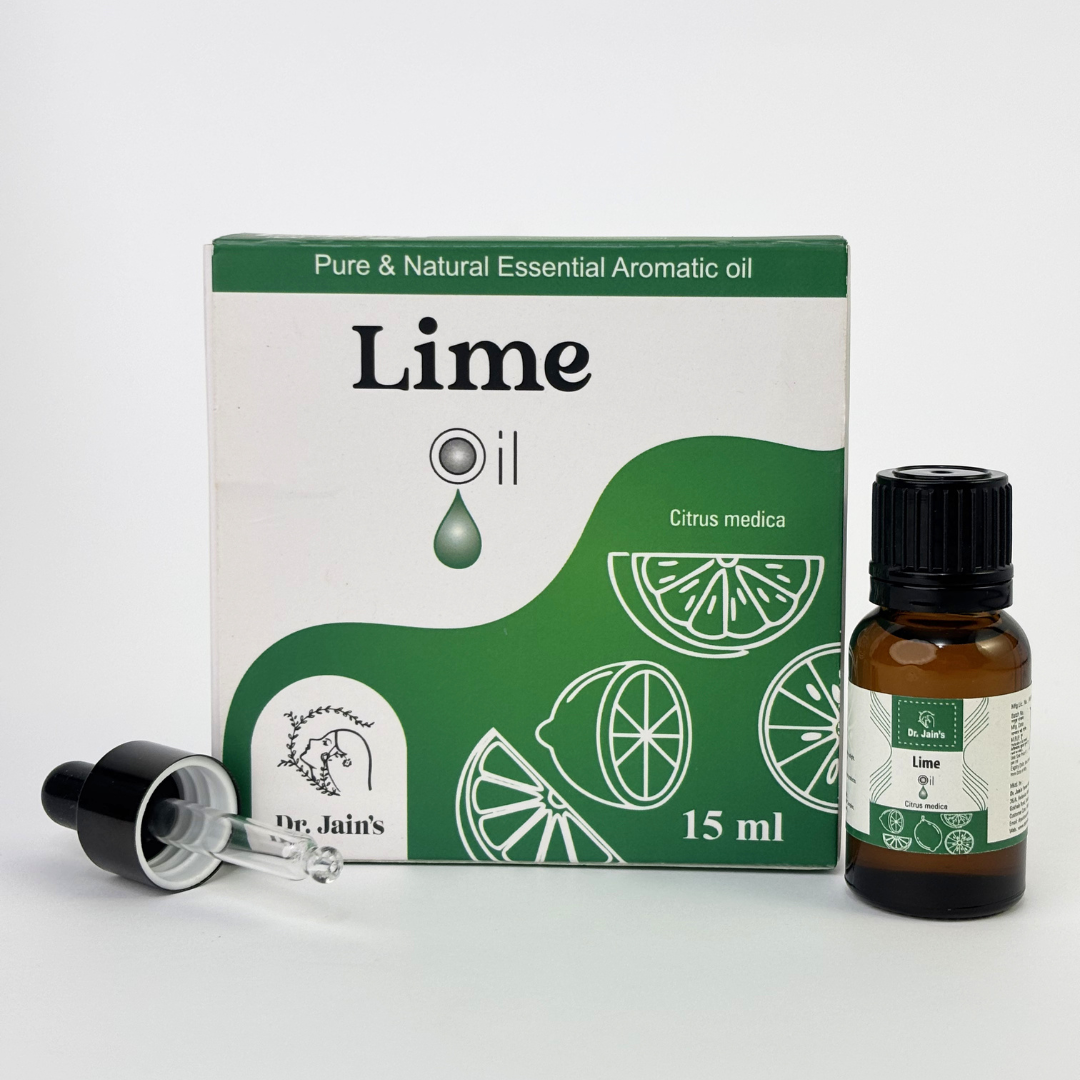 Lime Essential Oil for Aromatherapy & External Use, Citrus Fragrance Oil, 15 ml