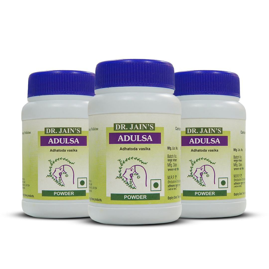 Adulsa Ayurvedic Powder 45g PACK OF 3