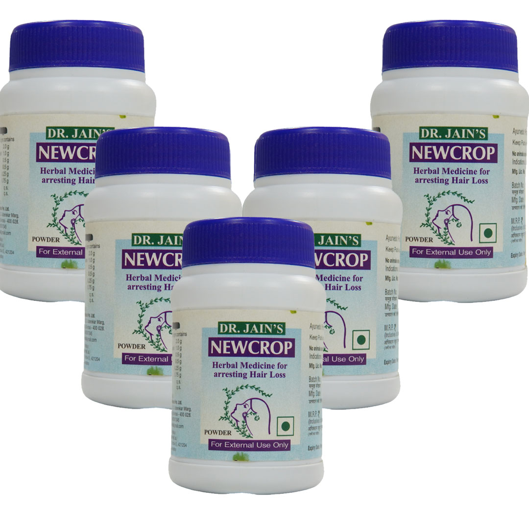 New Crop for hair Ayurvedic Powder 45G pack of 5