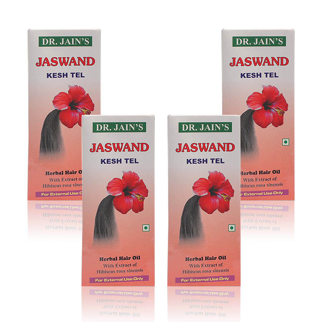 Jaswand Kesh Tel (200ml) pack of 4