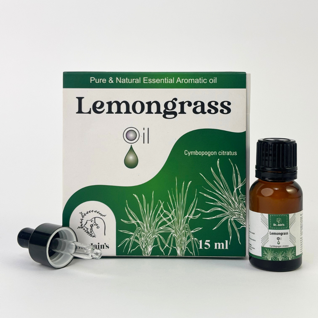 Lemongrass Essential Oil for Aromatherapy & External Use, Citrus Fragrance Oil, 15 ml