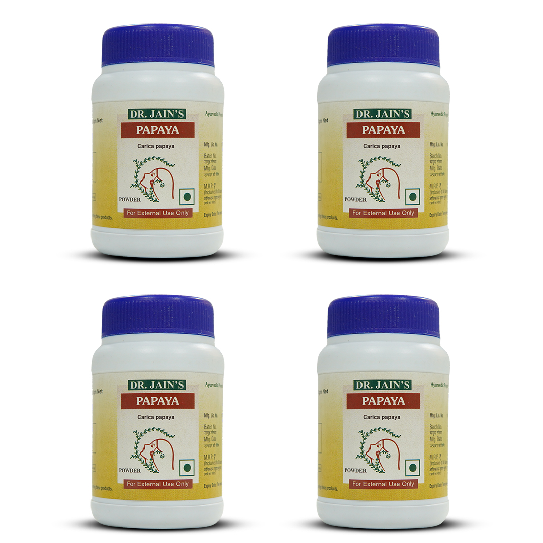 Papaya Ayurvedic Powder 45G pack of 4