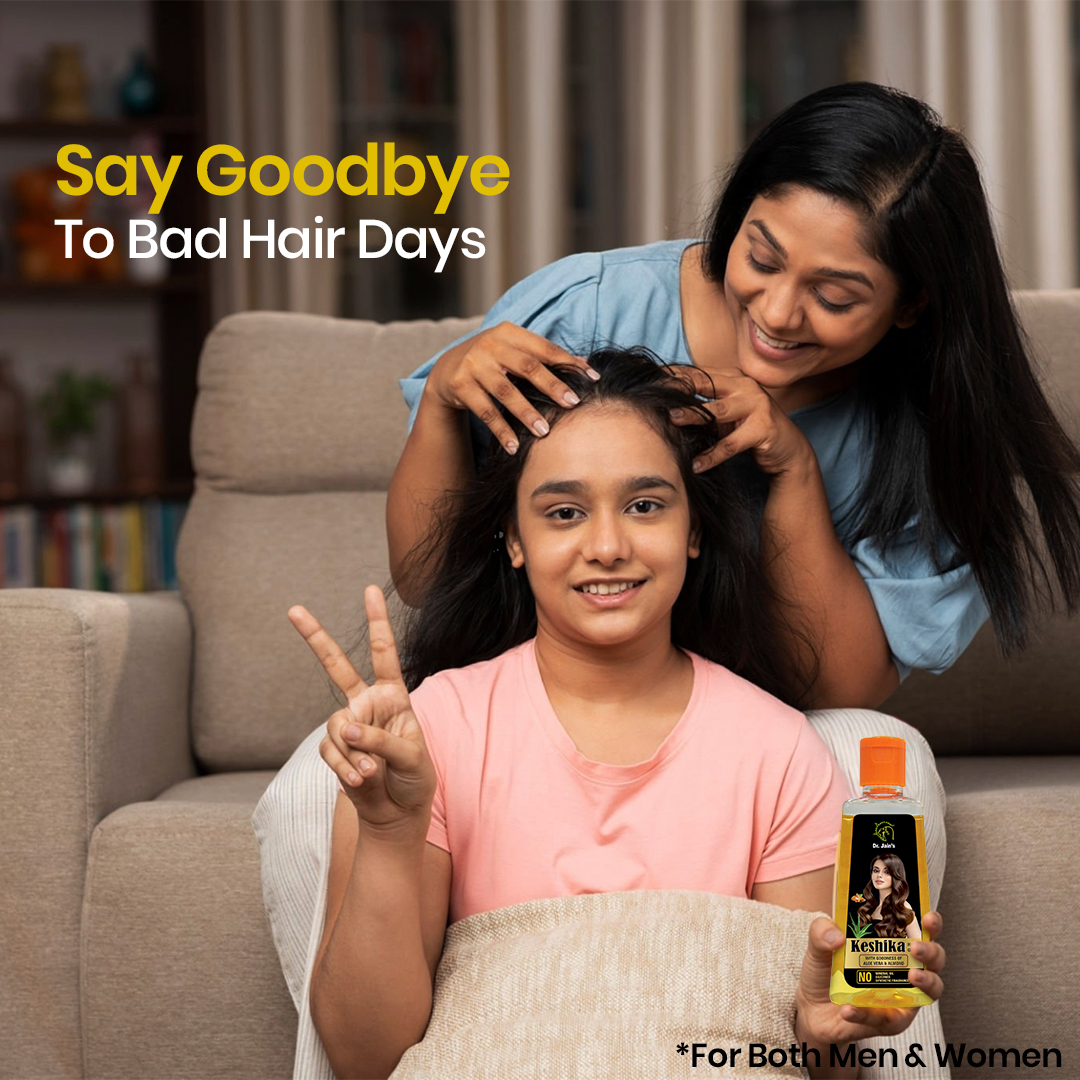 Keshika Hair Oil With Goodness Of Ayurveda & FREE Keshika Hair Growth