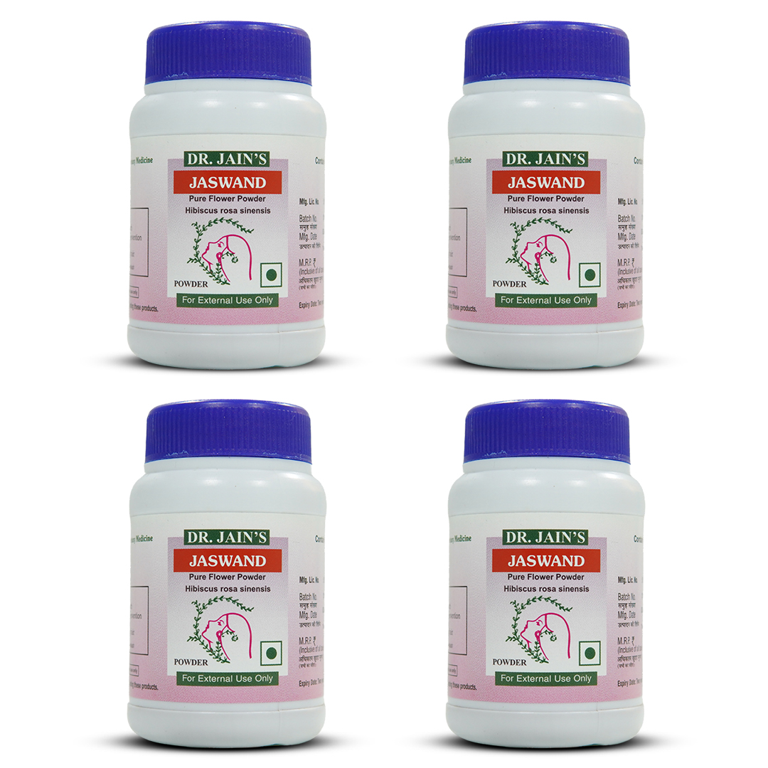 Jaswand Ayurvedic Powder 45g pack of 4