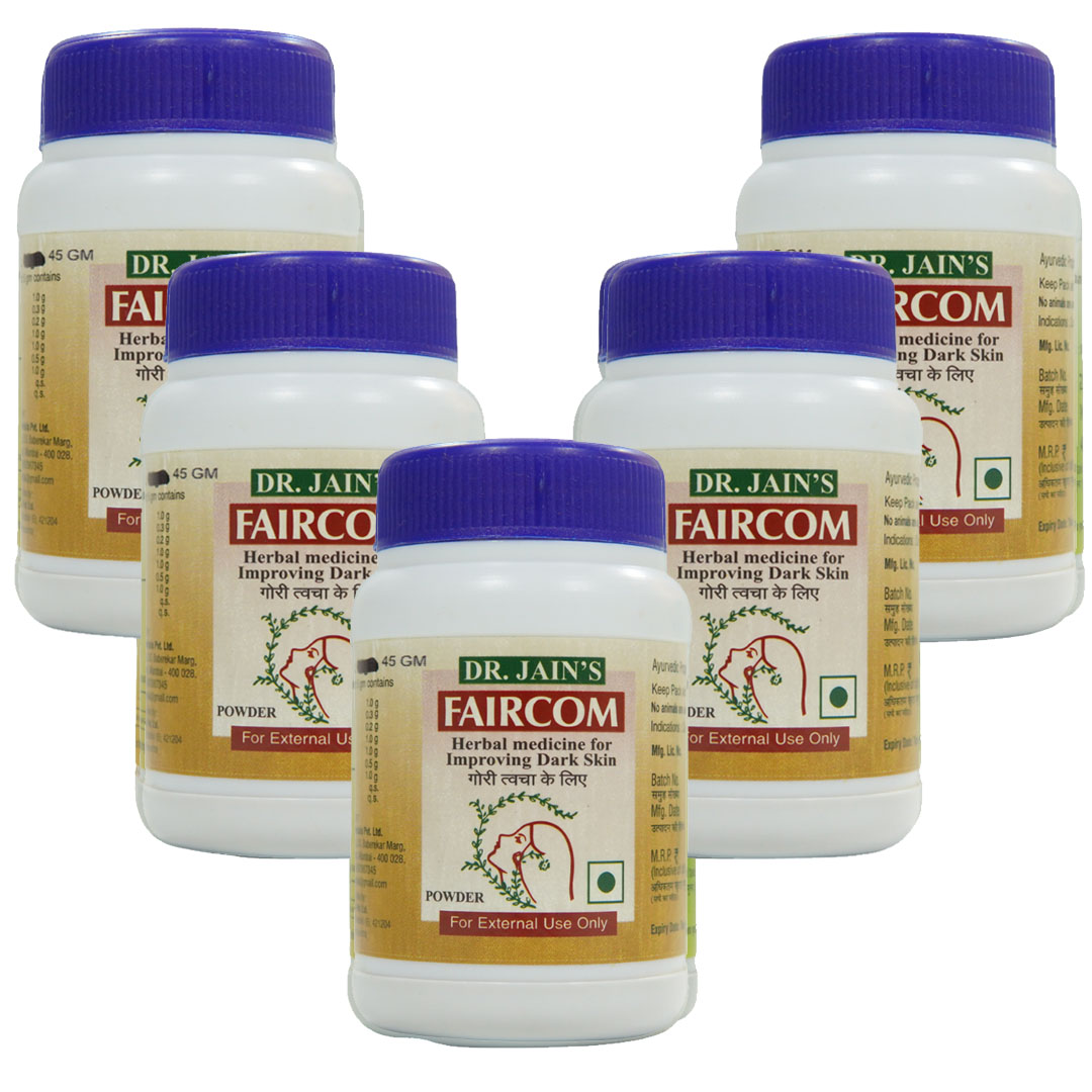 FAIRCOM Ayurvedic Powder 45G pack of 5